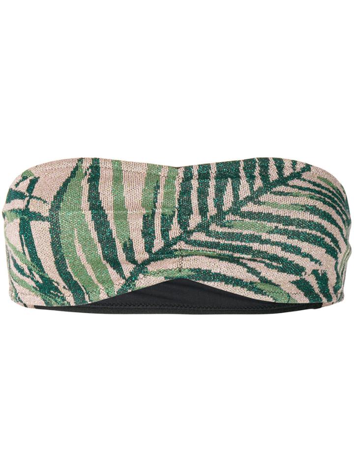 Circus Hotel Tropical Bikini Top - Green