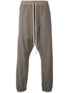 Rick Owens Plain Track Pants - Grey