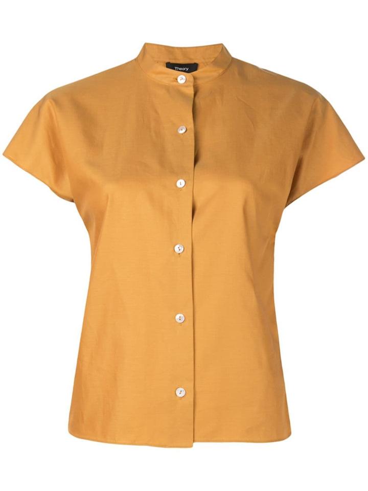 Theory Structured Shirt - Orange