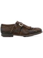 Church's Shanghai Studded Monk Shoes - Brown