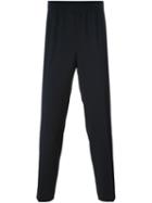 Palm Angels Side Stripe Track Pants, Men's, Size: 44, Blue, Polyester/viscose/virgin Wool/metal