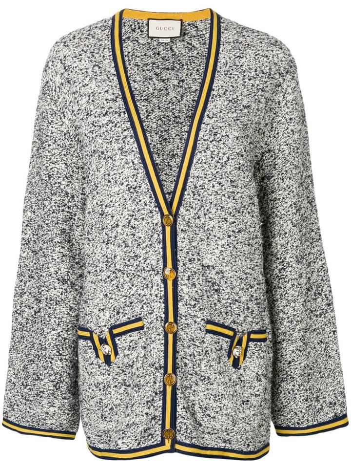 Gucci Oversized Cardigan - Blue