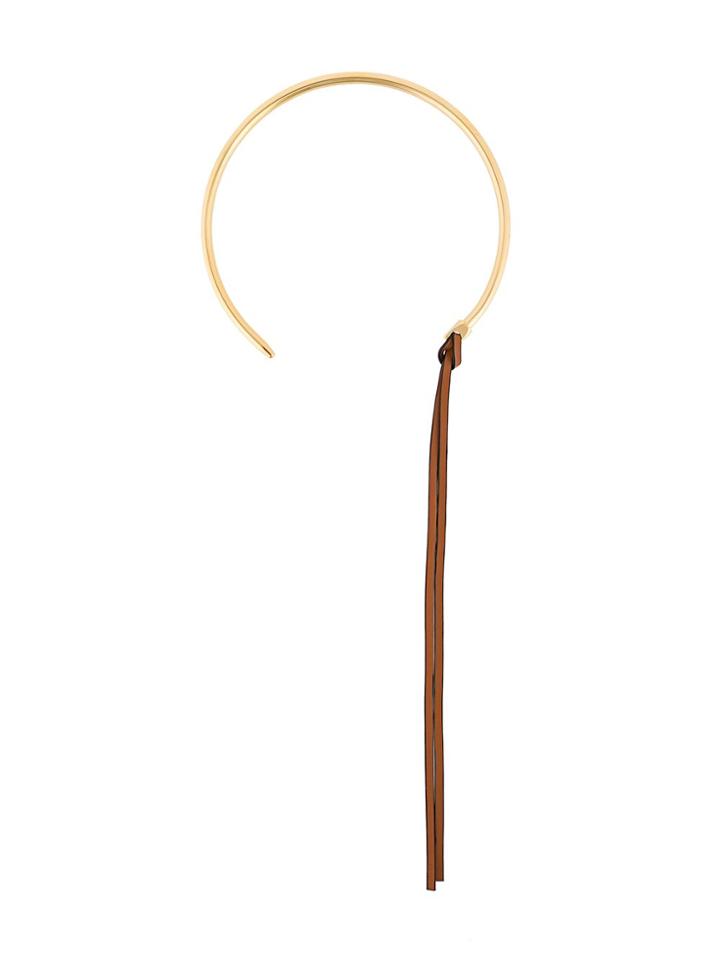 Loewe Half Ring Necklace - Metallic