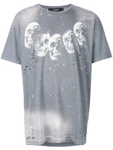 Dom Rebel Amigos Print T-shirt - Grey