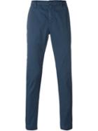 Dondup Slim Fit Trousers, Men's, Size: 35, Blue, Cotton/spandex/elastane