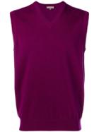 N.peal Cashmere Slipover - Pink & Purple