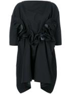 Junya Watanabe Comme Des Garçons Ruffle Detail Asymmetric Hoodie -