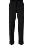 Prada Cropped Trousers - Black