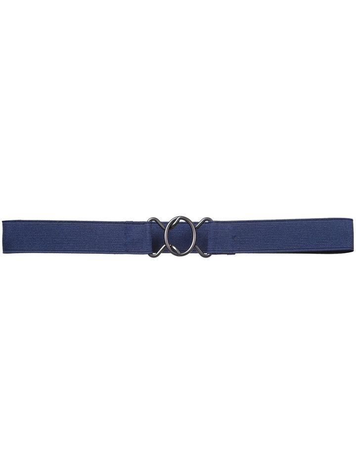 Sofie D'hoore - Van Elasticated Belt - Women - Polyester/elastolefin - 65, Blue, Polyester/elastolefin
