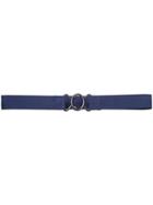 Sofie D'hoore - Van Elasticated Belt - Women - Polyester/elastolefin - 65, Blue, Polyester/elastolefin