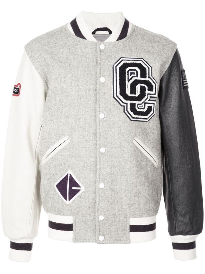 Opening Ceremony Varsity Bomber Jacket - Grey