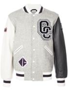 Opening Ceremony Varsity Bomber Jacket - Grey
