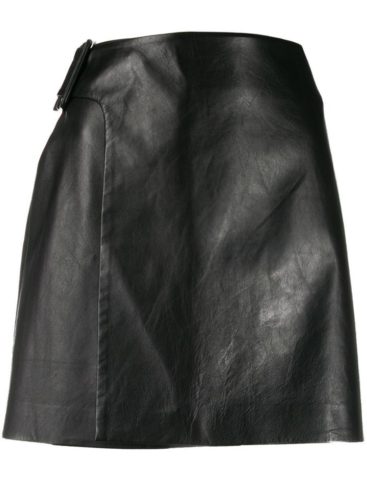 Ermanno Scervino Wrap Front Skirt - Black