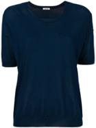 P.a.r.o.s.h. Crew Neck T-shirt - Blue