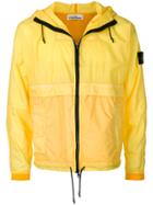 Stone Island Lightweight Hooded Jacket - Yellow & Orange