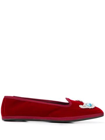Giannico Ventian Slippers - Rosso