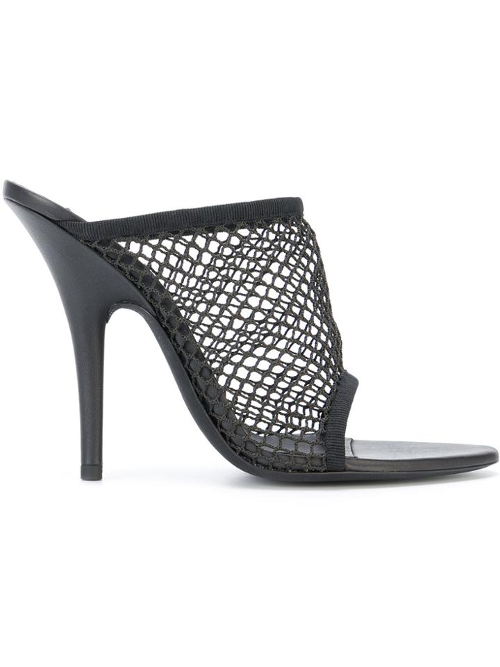 Yeezy Mesh Panel Mules - Black