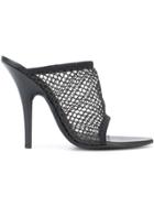 Yeezy Mesh Panel Mules - Black