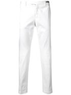 Pt01 Skinny Fit Trousers - White