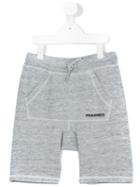 Dsquared2 Kids - Lace-up Detail Track Shorts - Kids - Cotton/rayon - 12 Yrs, Grey