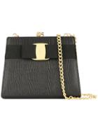 Salvatore Ferragamo Pre-owned Vara Bow Shoulder Bag - Black