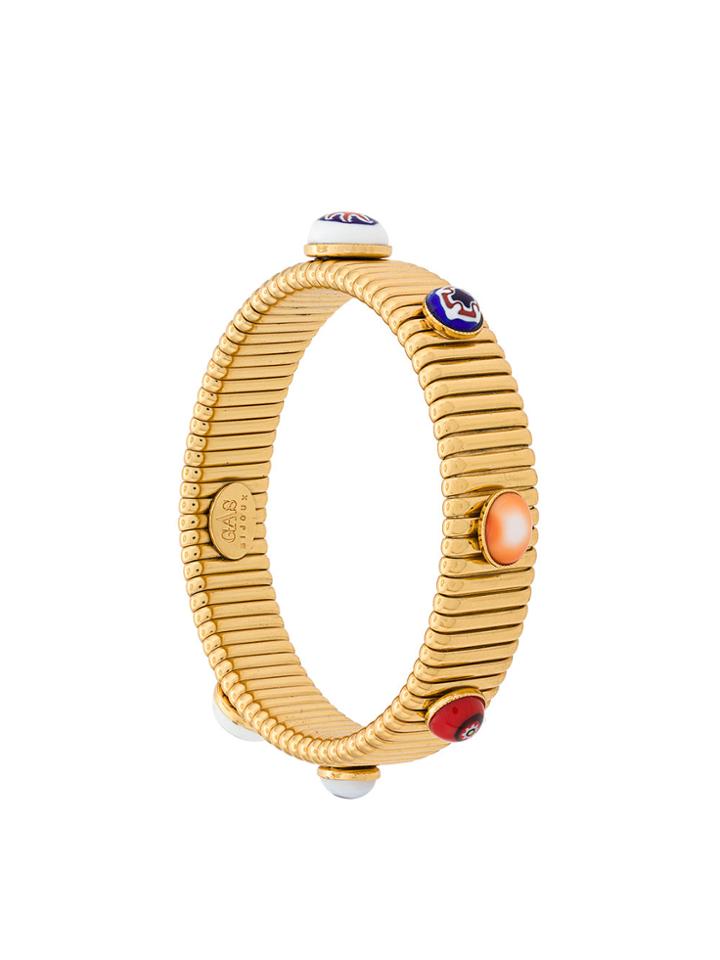 Gas Bijoux Strada Bangle - Metallic
