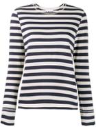 Ganni Striped T-shirt - Blue