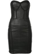 Rta Gwenyth Strapless Corset Dress - Black