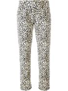 Stella Mccartney Leopard Jeans, Women's, Size: 29, Nude/neutrals, Cotton/spandex/elastane