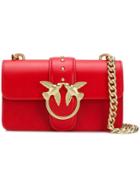Pinko Love Simply Mini Shoulder Bag - Red