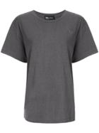 We11done Embroidered Logo T-shirt - Grey