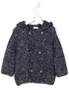 Il Gufo - Hooded Cardigan - Kids - Cotton/acrylic/polyamide/wool - 36 Mth, Blue