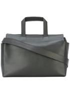 Isaac Reina - Top Zip Tote - Women - Calf Leather - One Size, Women's, Black, Calf Leather