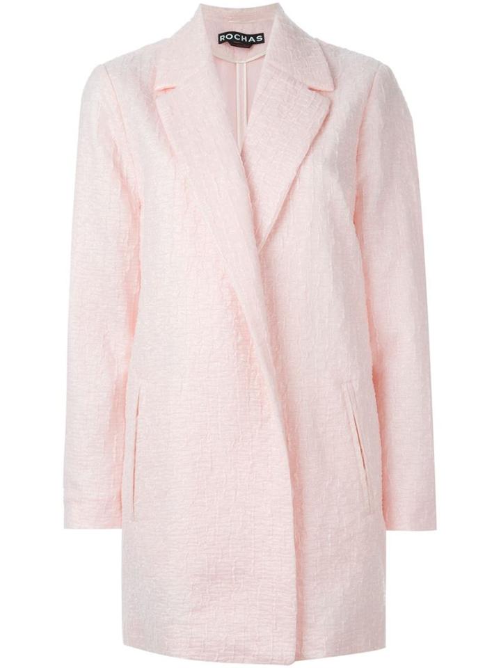 Rochas Textured Cocoon Coat