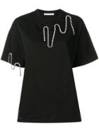 Christopher Kane Squiggle Cupchain T-shirt - Black
