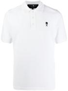 Hydrogen Embroidered Polo Shirt - White