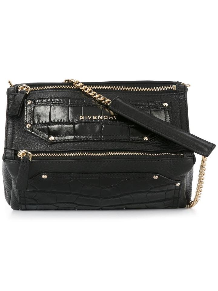 Givenchy Mini 'pandora' Crossbody Bag, Women's, Black, Calf Leather