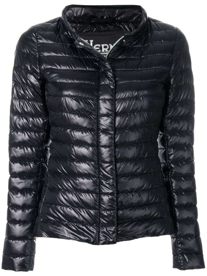 Herno High Neck Padded Jacket - Black