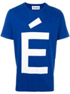 Études 'page Accent' T-shirt, Men's, Size: Medium, Blue, Cotton