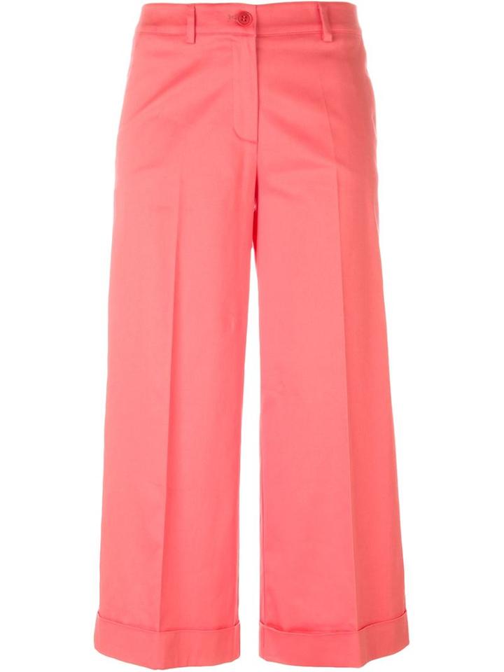 P.a.r.o.s.h. Colty Trousers, Women's, Pink/purple, Cotton/spandex/elastane