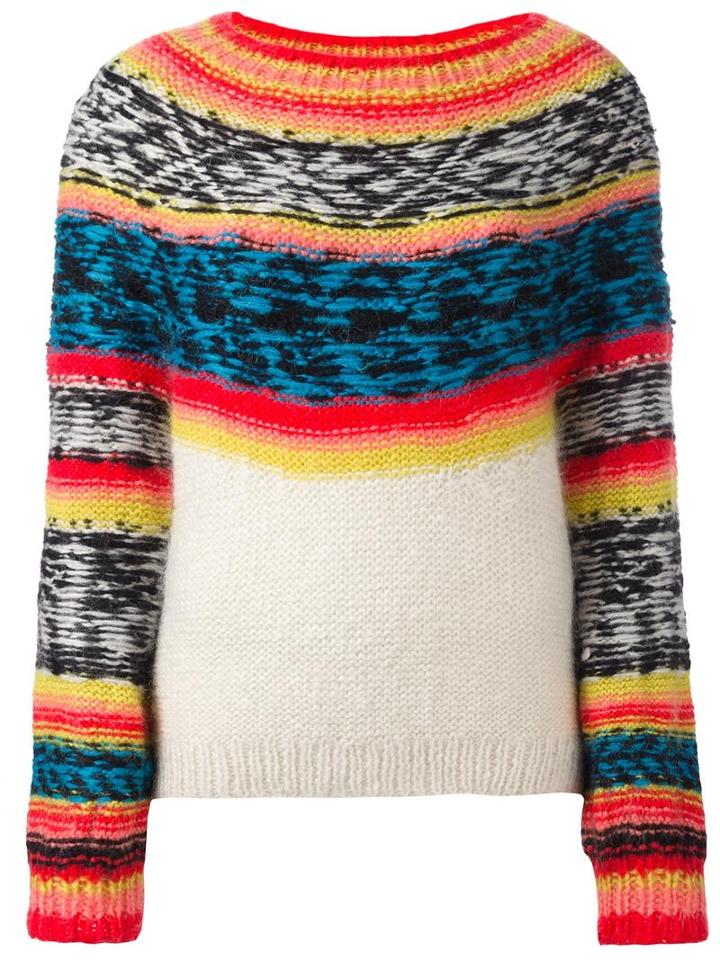 Mes Demoiselles 'magoya' Sweater, Women's, Size: 2, Nude/neutrals, Acrylic/polyamide/mohair