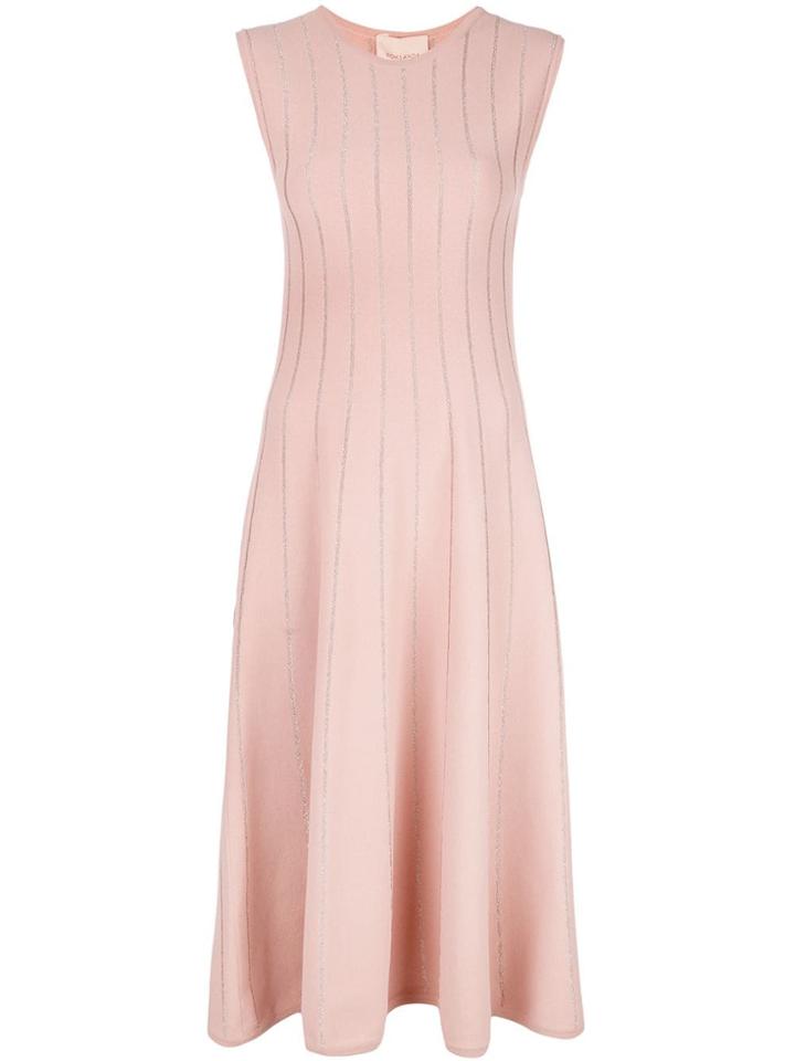 Roksanda Stripes Slip-on Dress - Pink