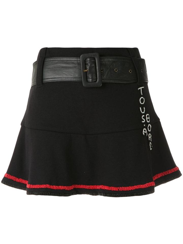 Andrea Bogosian Shorts Saia Poetry Ld - Black