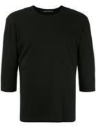 Roarguns Three-quarter Sleeve Top - Black