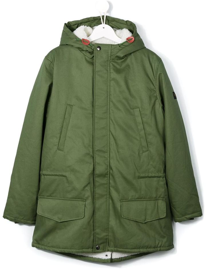 Finger In The Nose 'halifax' Military Parka, Boy's, Size: 12 Yrs, Green