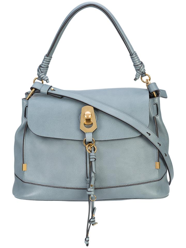 Chloé Owen Shoulder Bag - Blue