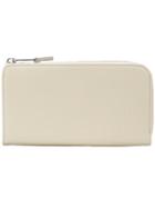 Maison Margiela Long Zipped Contrast Wallet - Nude & Neutrals