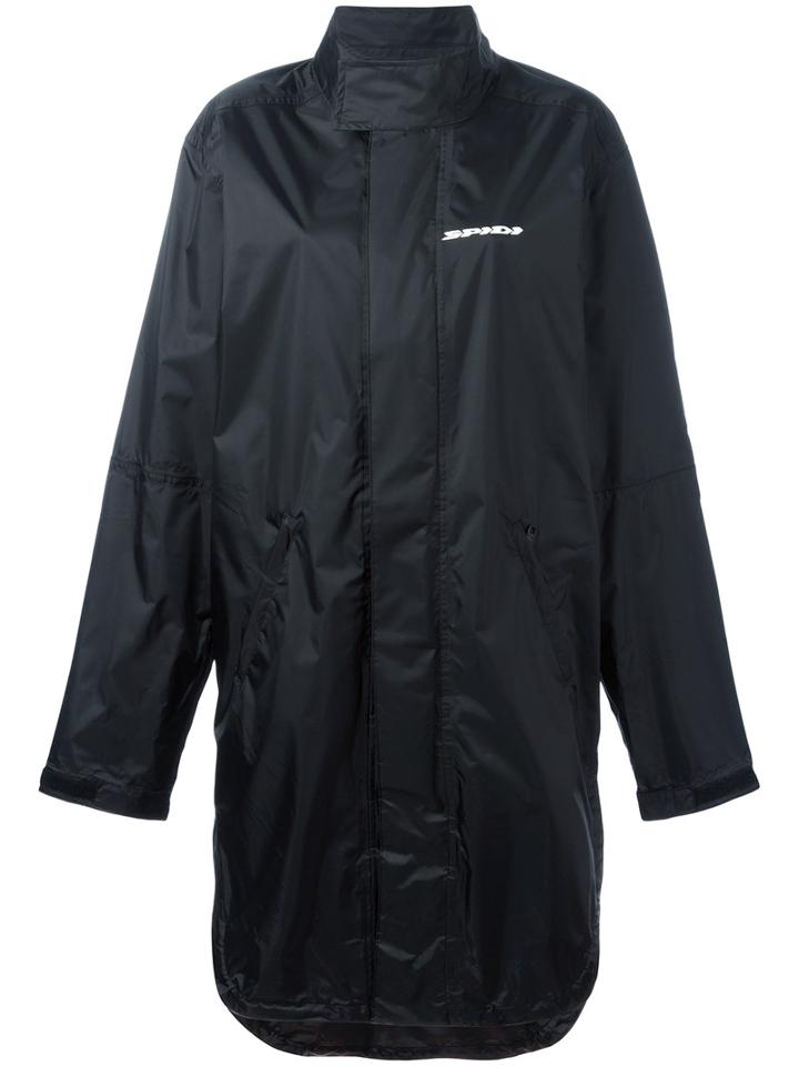 Alyx Oversized Rain Jacket, Women's, Size: Medium, Black, Polyamide