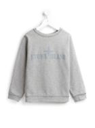 Stone Island Kids Logo Applique Sweatshirt