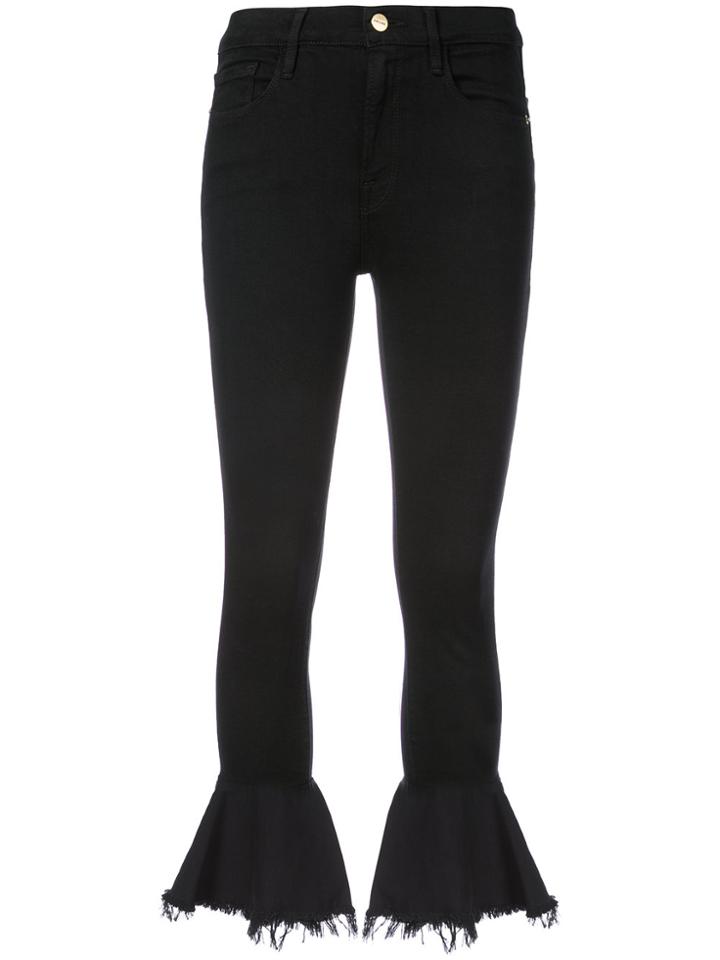Frame Denim Jean Skinny Jeans - Black